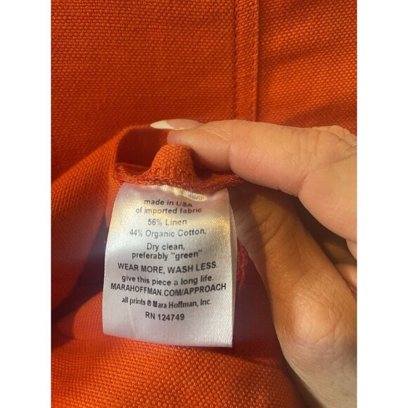 Mara Hoffman Anita Orange Mini Dress - Picture 12 of 13